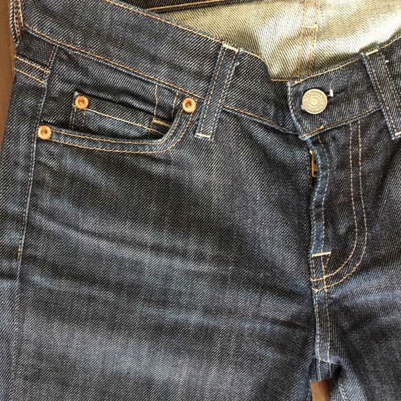7 for all mankind Medium Wash Flare Jeans - Picture 2 of 8